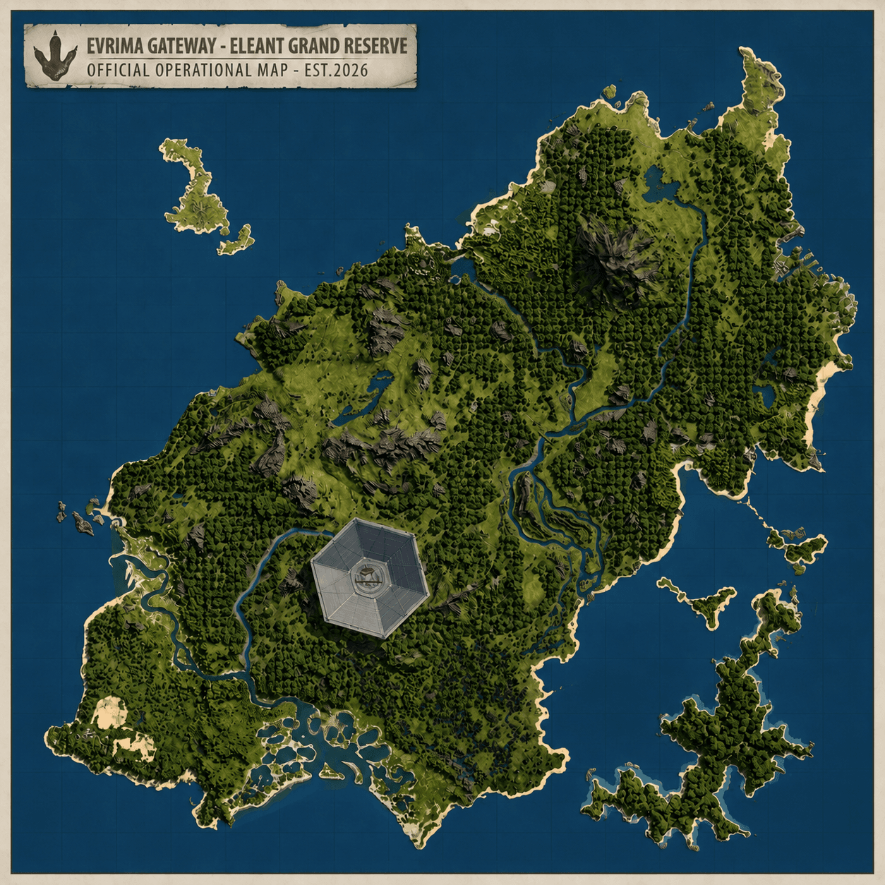 Mapa operacional Gateway — ELEANT Grand Reserve